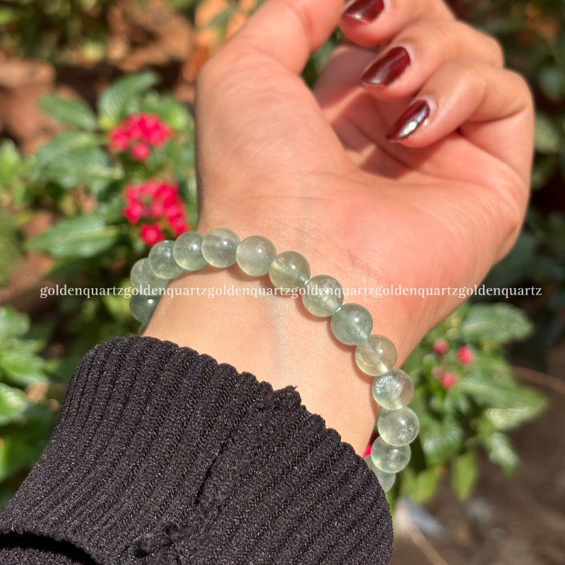GREEN FLUORITE - Golden Quartz 