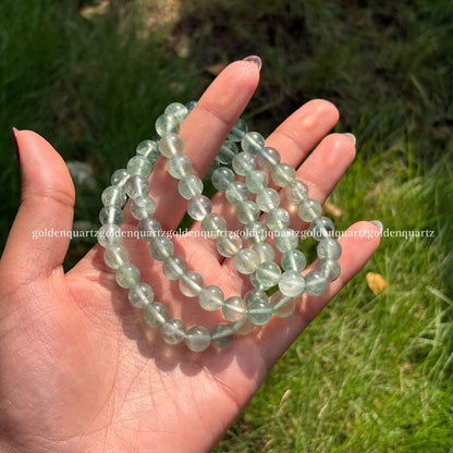 GREEN FLUORITE - Golden Quartz 