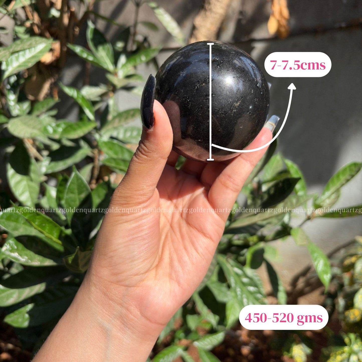 Black Tourmaline Sphere/ Ball