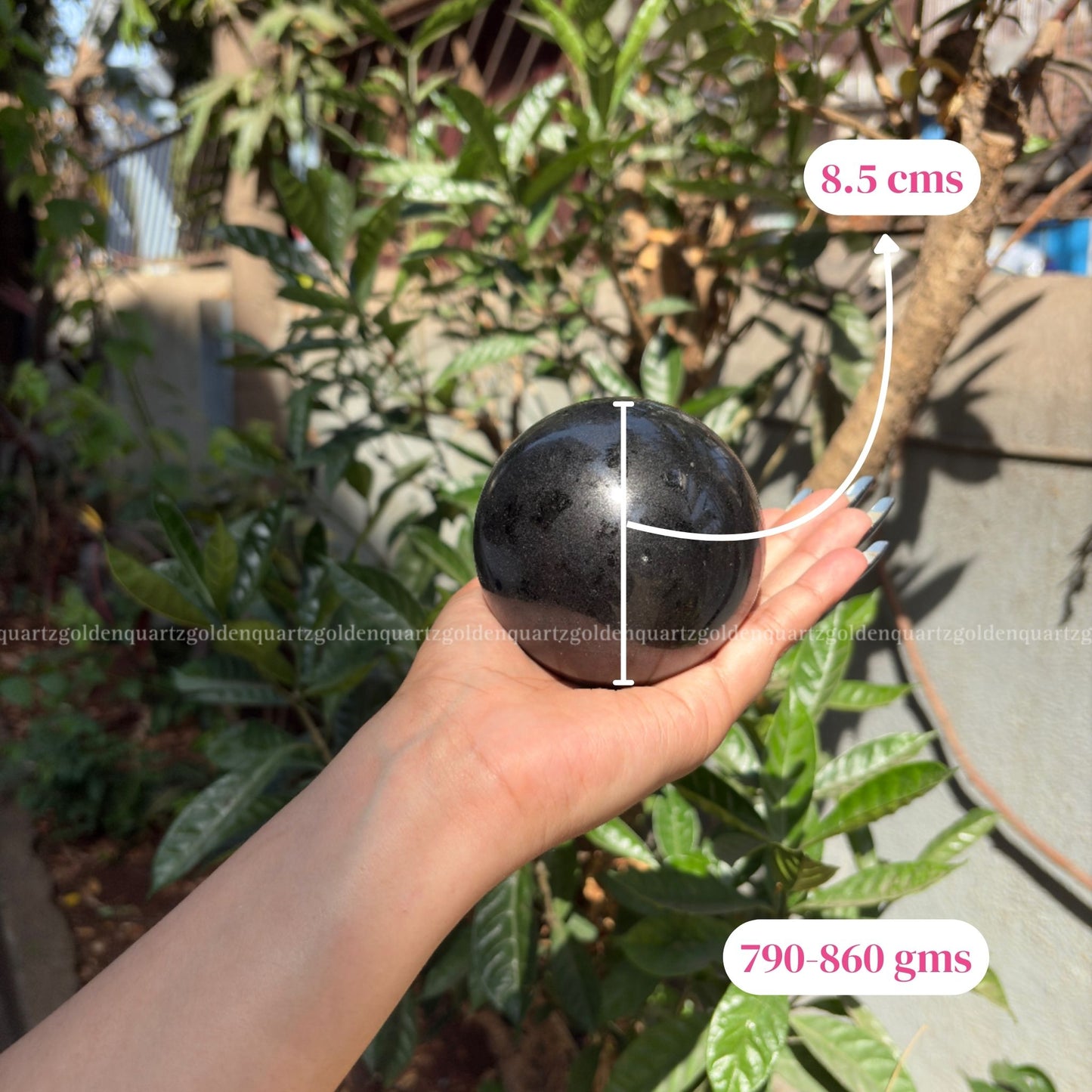 Black Tourmaline Sphere/ Ball