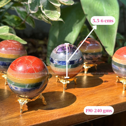 7 Seven Chakra Sphere/ Ball