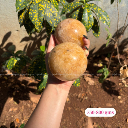 Citrine Sphere/ Ball