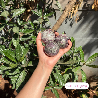Ruby Matrix Sphere/ Ball