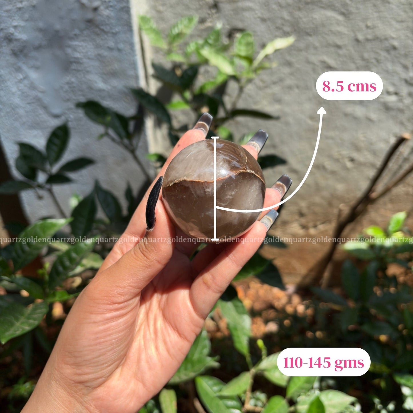 Smoky Quartz Sphere/Ball